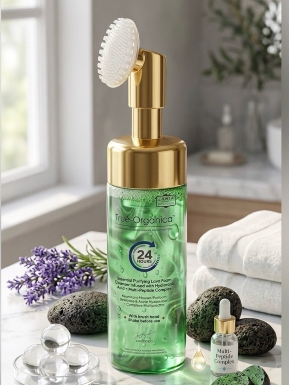 24-Hour Purifying Lava Foam Cleanser - Green